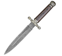 Кинжал из дамасской стали купить на сайте koval-knife.shop